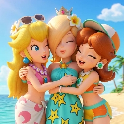 PP de Princesse Peach la belle fille
